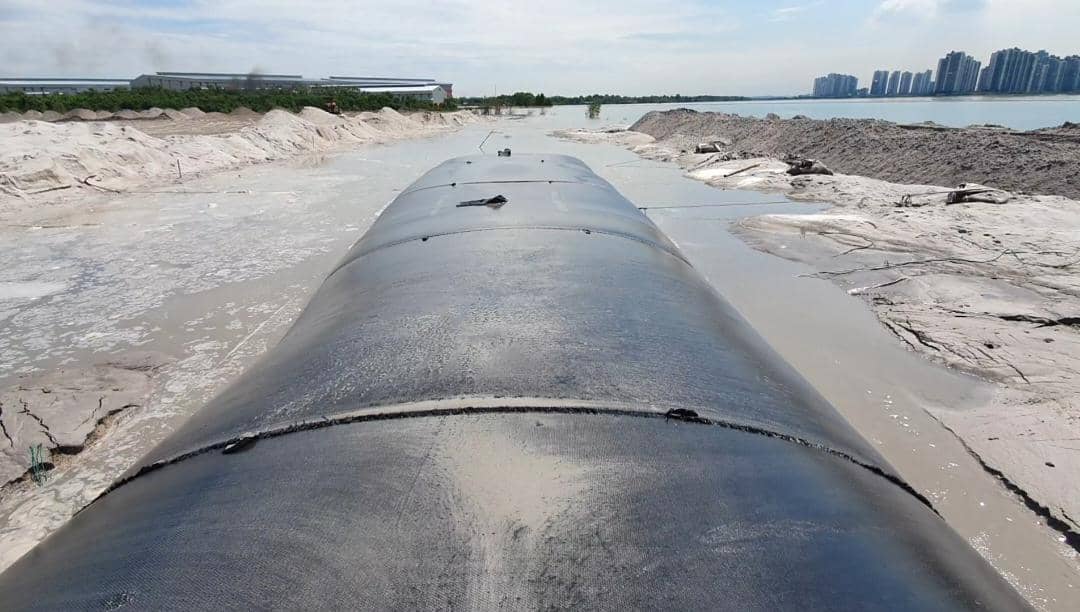 Ống địa kỹ thuật geobag thoát nước