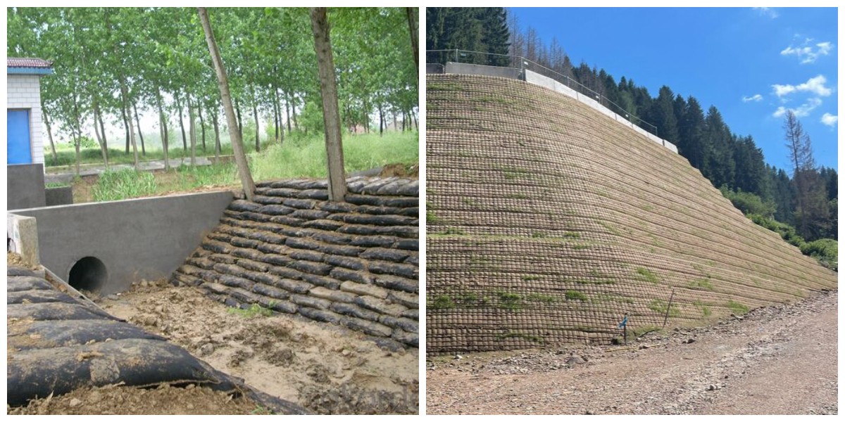 Sacos geotêxteis de PP ecológicos