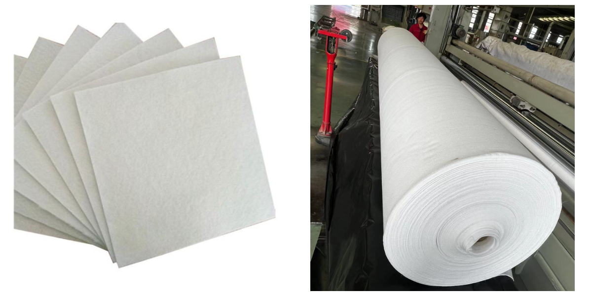 Geotêxtil de tecido não tecido agulhado