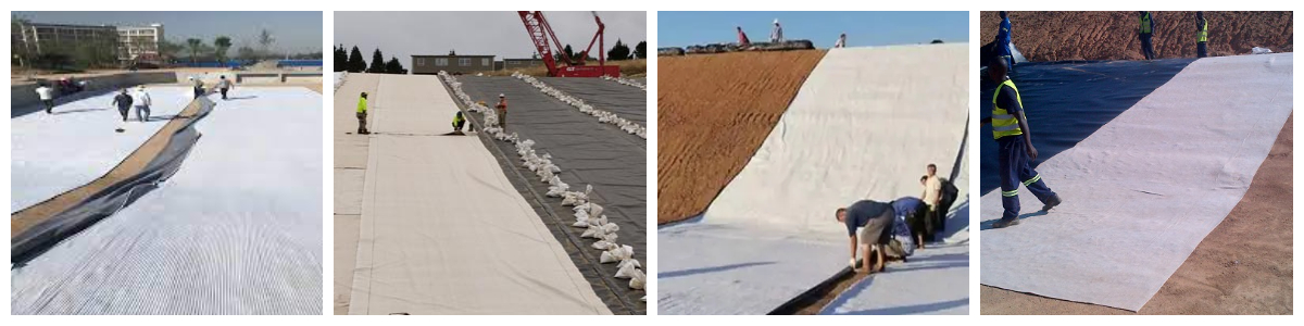 Lớp lót đất sét địa kỹ thuật chống thấm