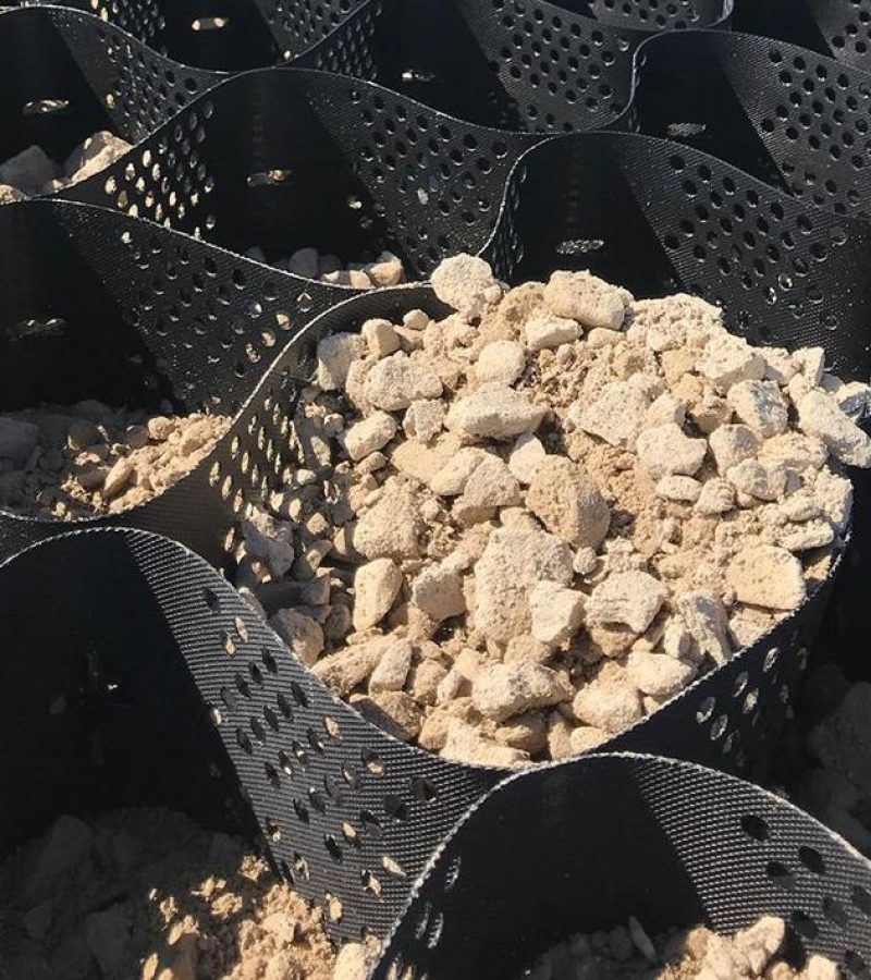 Erosion Control Industrial Soil Stabilizer HDPE Geocell 