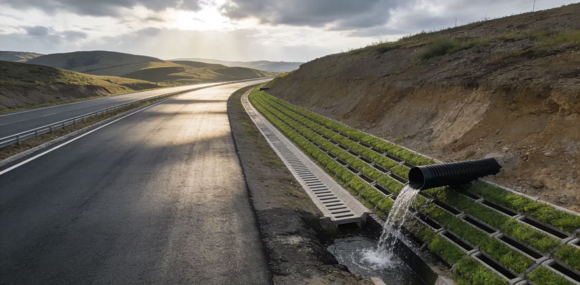 Hệ thống thoát nước ngầm đường cao tốc