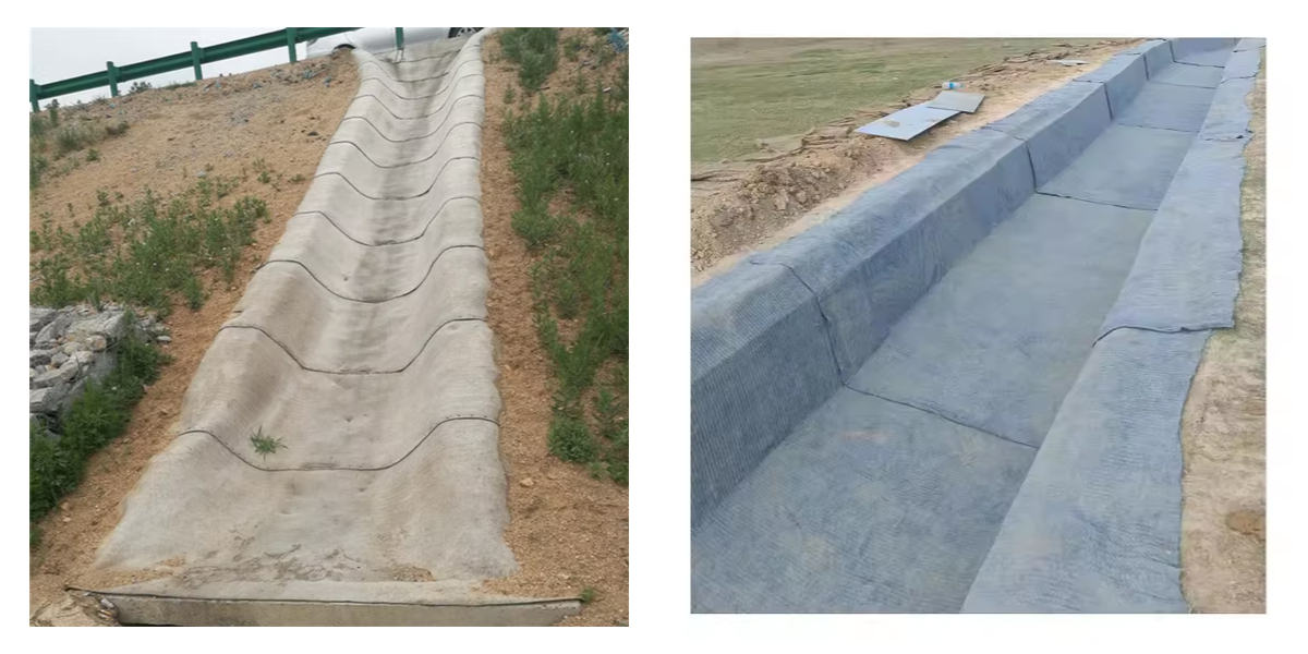 Strong Cement Blanket for Soil Stabilization and  Slope Vibration Mesh
