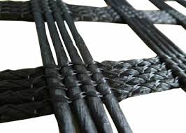 High strength PET geogrid