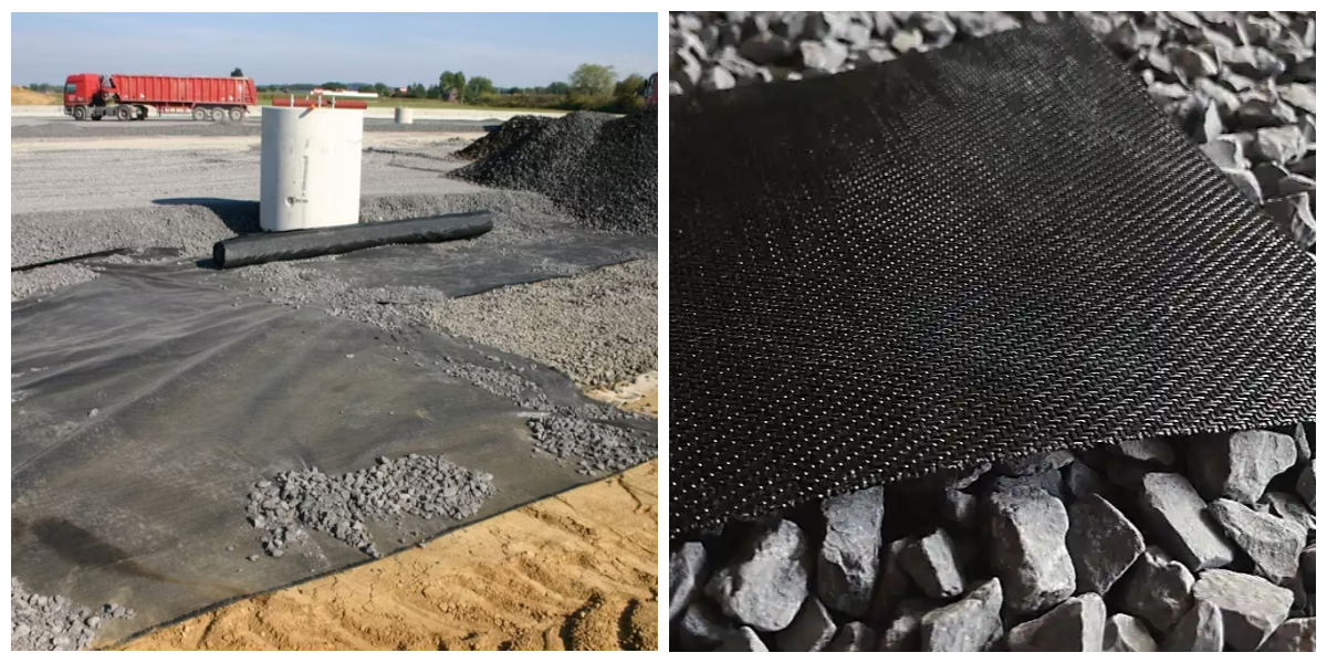 vải địa kỹ thuật dệt PET