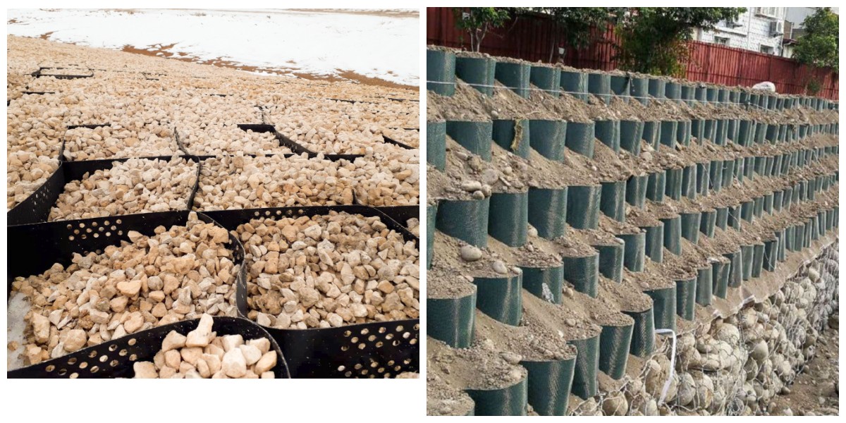 High Quality HDPE Gecell For Retaining Wall 