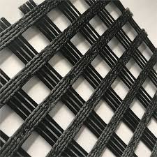 High strength PET geogrid