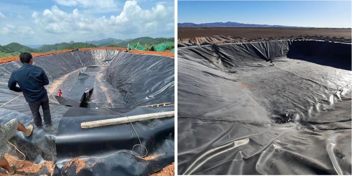 Geomembrana impermeable