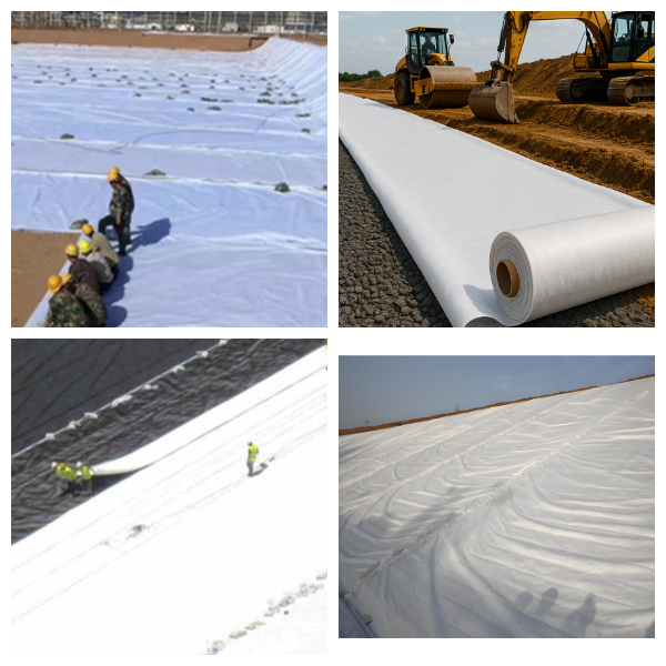 Geotêxtil de tecido não tecido perfurado por agulha