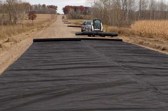 Geotêxtil não tecido agulhado