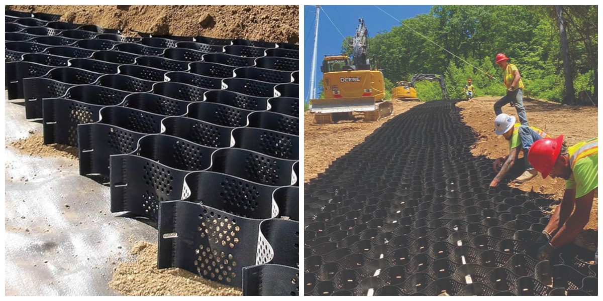 High Quality HDPE Gecell For Retaining Wall 