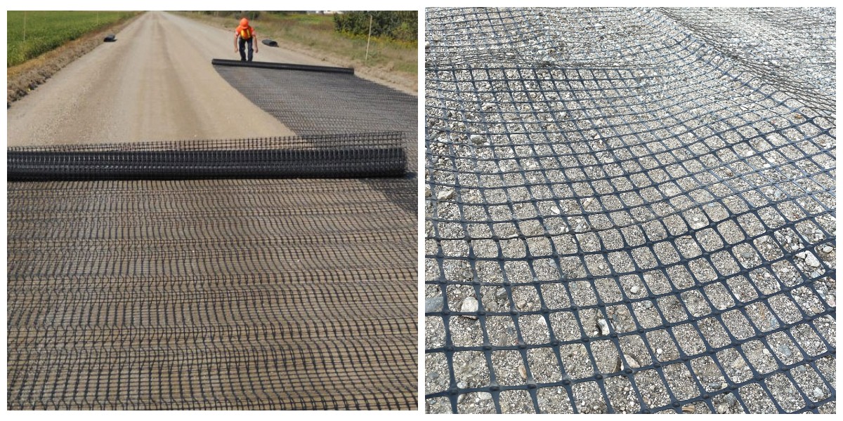 Biaxial geogrid 